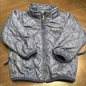 Patagonia Navy Quilted Kids Jacket